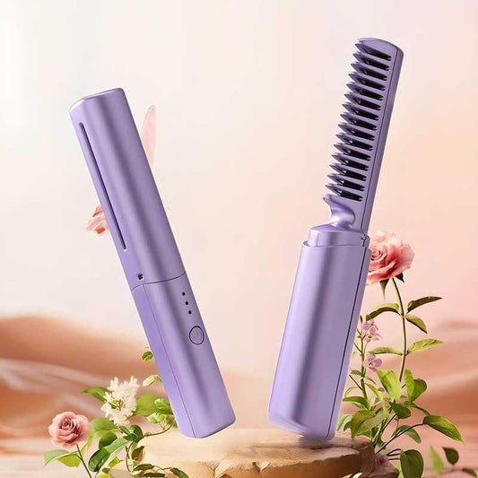 Cordless Mini Hair Straightener for Everyday Styling