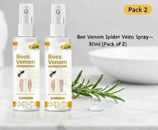 Bee Venom Spider Veins Spray Pack of 2
