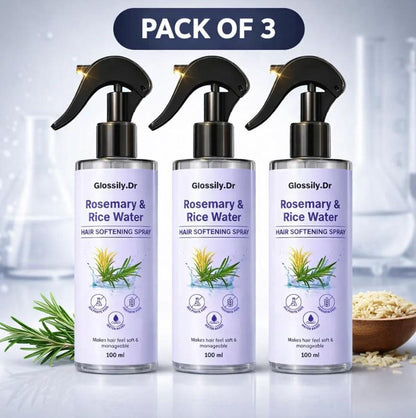 Rosemary & Rice Water 100 ml each Pack of 3