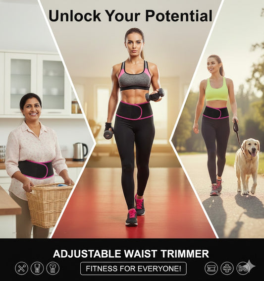 Adjustable Waist Trimmer Belt